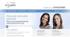 Desktop Screenshot of chirostjoseph.com